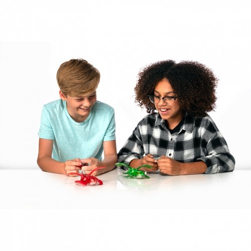 Интерактивная игрушка наноробот Hexbug Dragon Single на ИК управлении Красный 409-6847 red