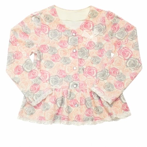 Пиджак для девочки SMIL, возраст от 6 до 18 месяцев, нежно-розовый с рисунком