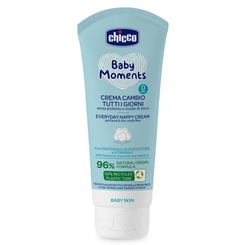 Крем под подгузник Chicco Baby Moments с пантенолом 100 мл 11641.00