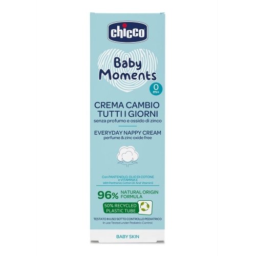 Крем под подгузник Chicco Baby Moments с пантенолом 100 мл 11641.00