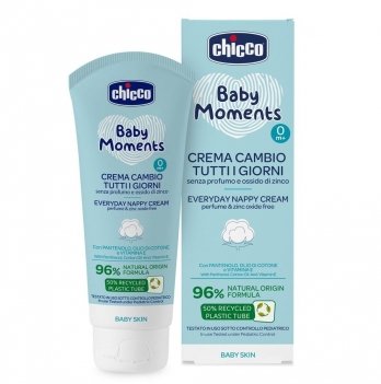 Крем под подгузник Chicco Baby Moments с пантенолом 100 мл 11641.00