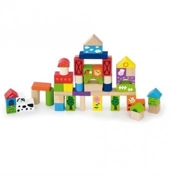 Набор строительных блоков Viga Toys, 