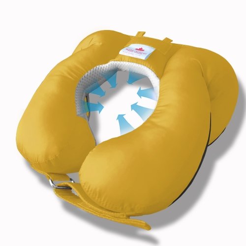 Подушка в коляску и автокресло Ontario Baby Baby Travel Elite Pillow Желтый ART-0000663