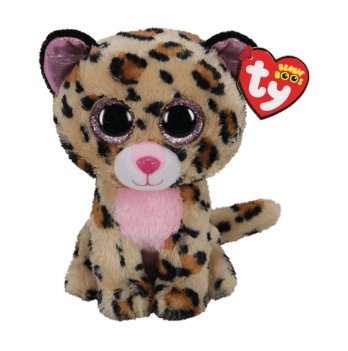 Мягкая игрушка TY Beanie Boo's Леопард Livvie 25 см 36490