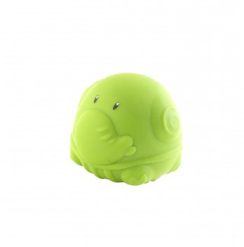 Игрушка для ванны Baby Team Зверушка со звуком Зеленый 8745
