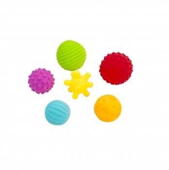 Игрушки для ванной Baby Team Мячики 6 шт 9009