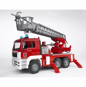 Модель машинки Bruder Пожарный грузовик с лестницей М1:16 2771