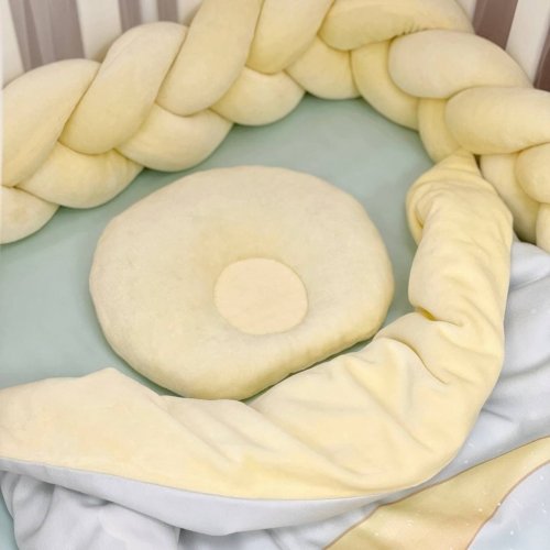 Детское постельное белье и бортики в кроватку BBChic Коллекция №8 Sweet Dream Львёнок Желтый 5001234