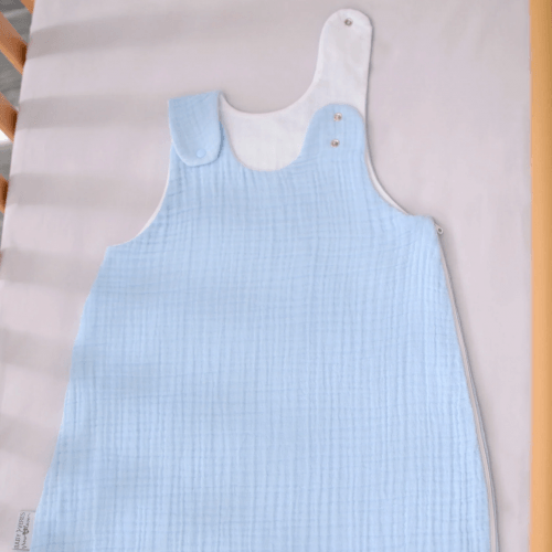 Детский спальный мешок Veres Муслин Голубой 125.10.02