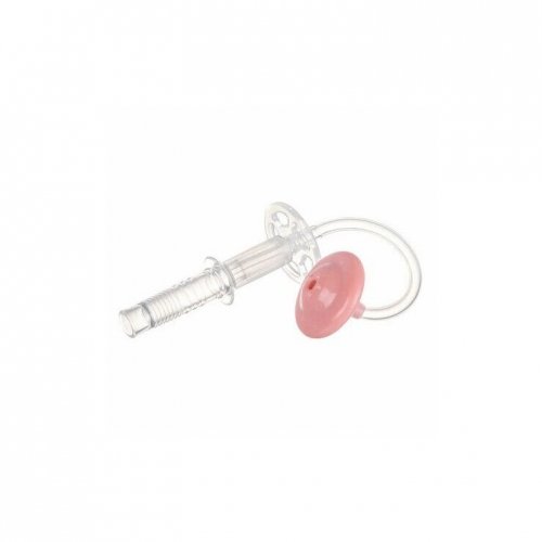 Трубочка силиконовая с утяжелителем Canpol babies 1 шт Розовый 56/609_pin