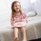 Платье детское ELA Textile&Toys Ukraine Цветы 7 - 9 лет Велюр Розовый EDV002PW