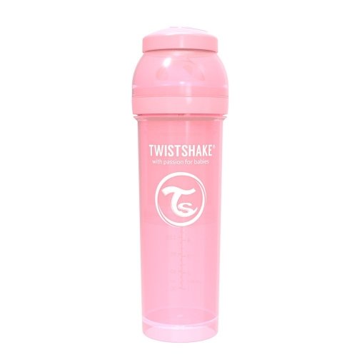 Бутылочка для кормления Twistshake 4+ мес Светло-розовый 330 мл 78261