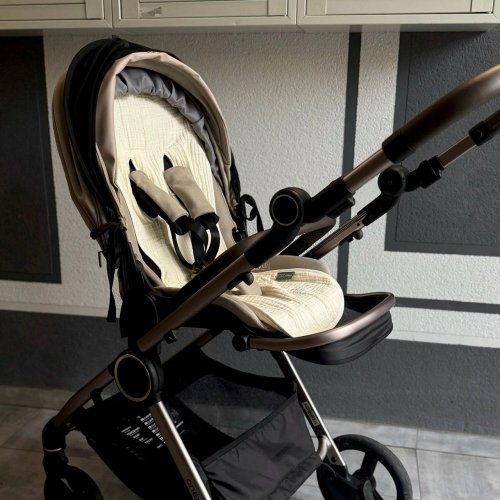 Вкладыш в коляску или автокресло Маленькая Соня Молочный 12816135