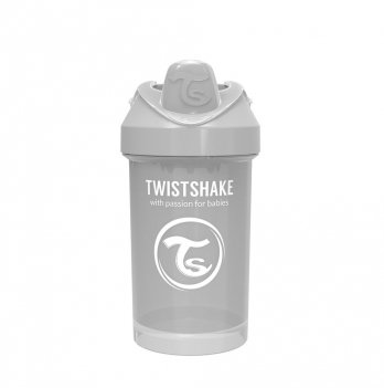 Чашка непроливайка Twistshake 8+ мес Серый 300 мл 78278
