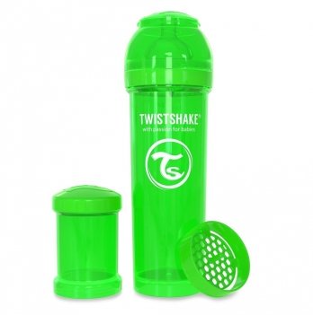Бутылочка для кормления Twistshake 4+ мес Зеленый 330 мл 78016