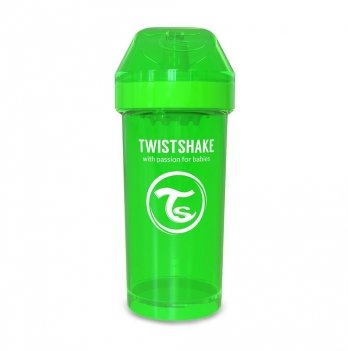 Чашка непроливайка Twistshake 12+ мес Зеленый 360 мл 78071