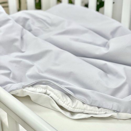 Детское постельное белье и бортики в кроватку Маленькая Соня Art Design Friends Серый 023954