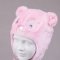 Зимняя шапка детская Tutu 1 - 2 лет Искусственный мех Розовый 3-002716