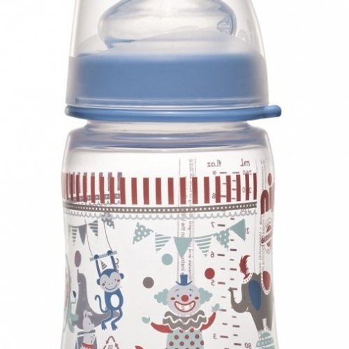 Бутылочка для кормления с силиконовой соской NIP Actiflex 260 мл 35041