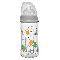 Стеклянная бутылочка для кормления с силиконовой соской NIP Actiflex 240 мл 35063