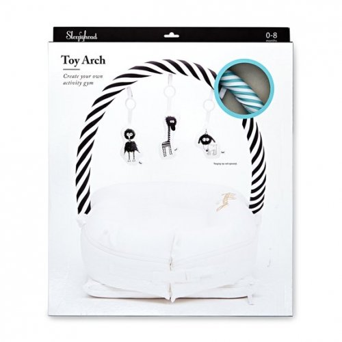 Дуга для игрушек SleepyHead, Aqua/White Stripe