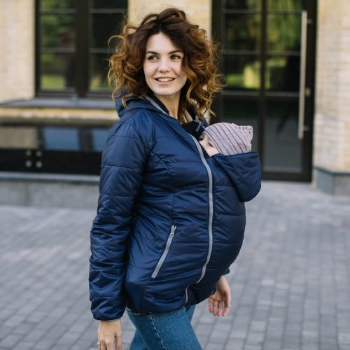 Слингокуртка демисезонная 3 в 1 Love & Carry LCM2405 Нэви