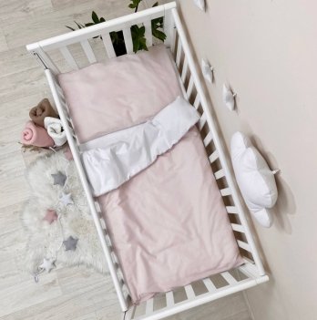 Детское постельное белье в кроватку Маленькая Соня Универсальный Пудровый 0300244