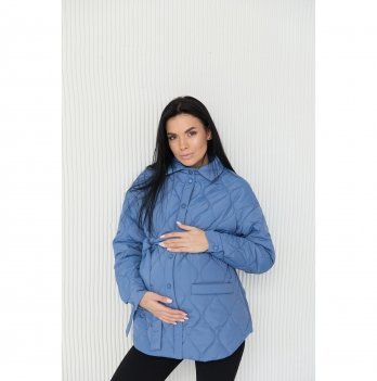 Куртка демисезонная для беременных Lullababe Alabama Синий LB01AL148