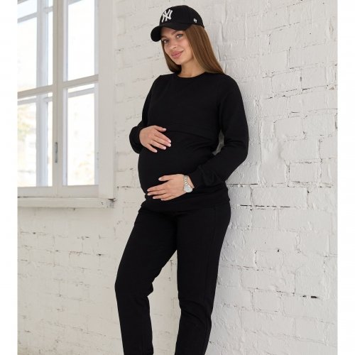 Костюм для беременных и кормящих Lullababe Detroit Black Черный LB07DT136