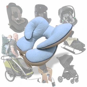 Подушка в коляску и автокресло Ontario Baby Baby Travel Elite Pillow Бежевый ART-0000662