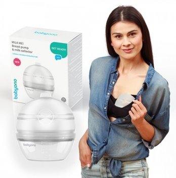 Лактатор контейнер под бюстгалтер BabyOno Milk Me 1400