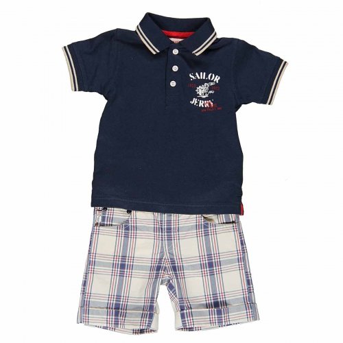 Костюм футболка и шортики Brums Polo синий
