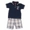 Костюм футболка и шортики Brums Polo синий