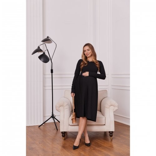 Платье для беременных и кормящих Lullababe Toledo Black Черный LB05TL136