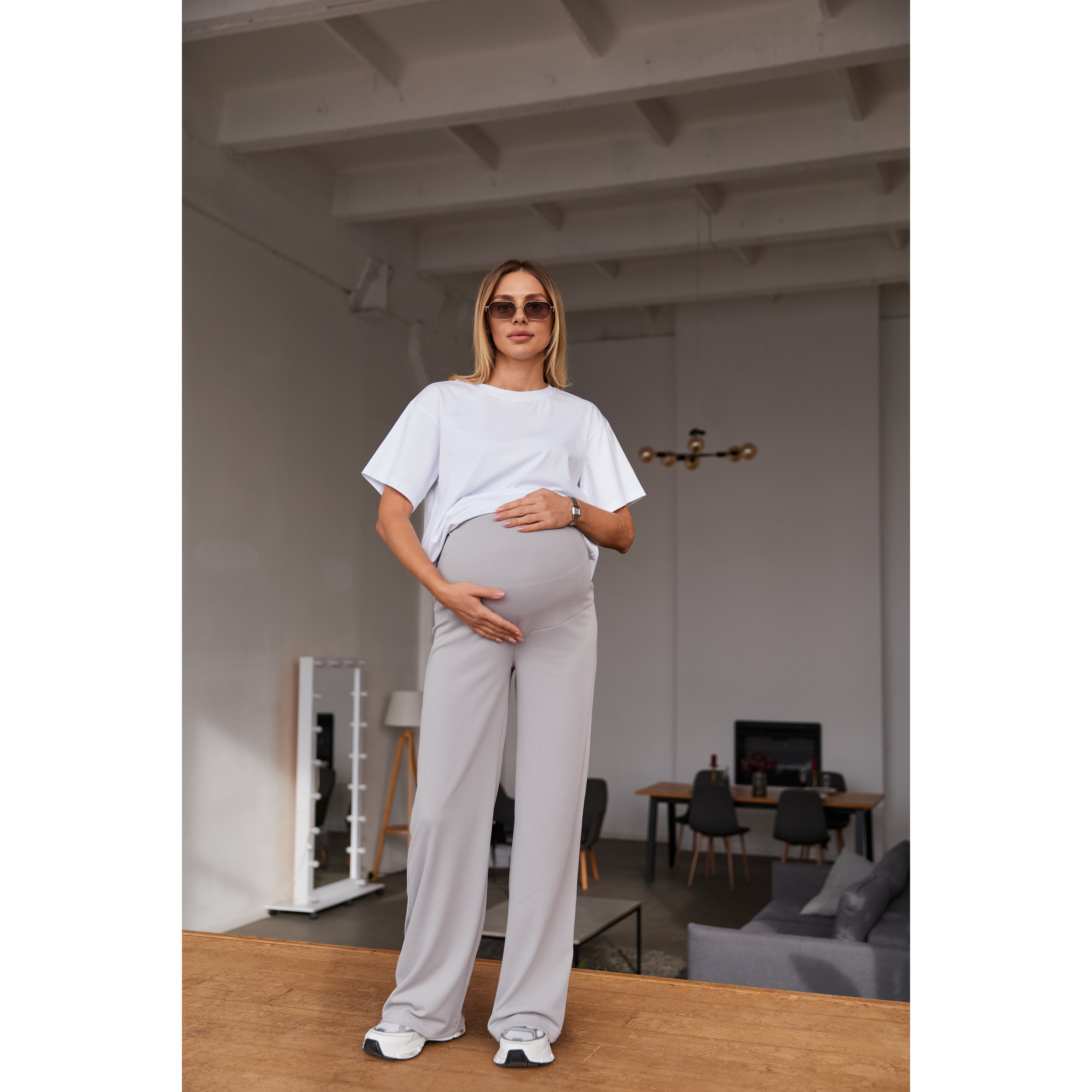 Штаны для беременных Lullababe Richmond Steel Серый LB10RC125 Штаны для беременных Lullababe Richmond Steel Серый LB10RC125