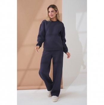 Костюм для беременных и кормящих с начесом Юла Мама Urban Графитовый ST-45.011