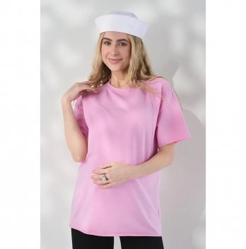 Футболка для беременных и кормящих Юла Мама Viva Розовый NR-26.033