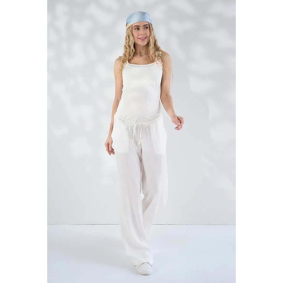 Штаны для беременных Юла Мама Mara Молочный TR-26.122