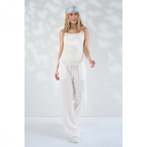 Штаны для беременных Юла Мама Mara Молочный TR-26.122