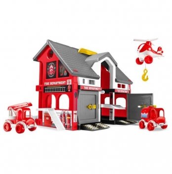 Игрушечный дом Wader Play House Пожарная станция 25410