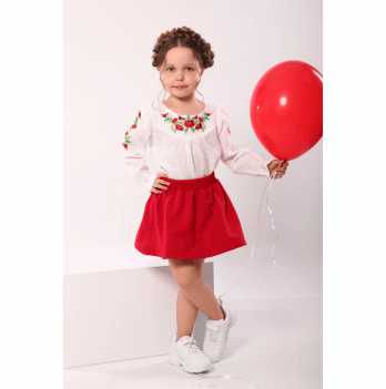 Детская юбка Модный карапуз Красный 4-9 лет 03-01137-0