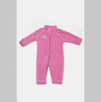 Демисезонный комбинезон для новорожденного Модный карапуз Розовый 0 - 1 год 02-00435-2