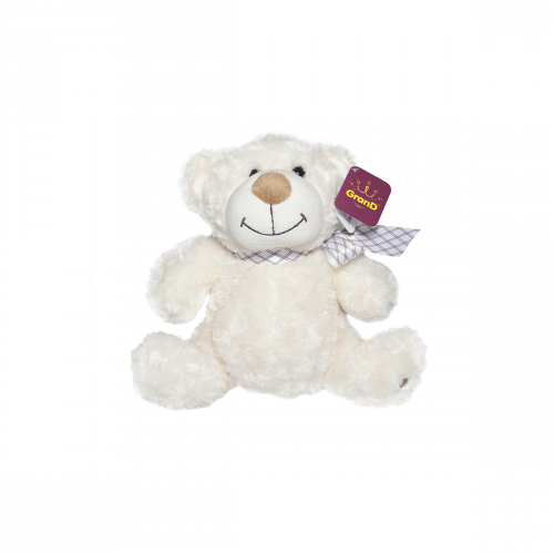 Детская игрушка медведь Grand Белый 25 см 2503GMB