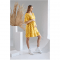 Платье для беременных и кормящих Dianora Горошек Желтый/Белый 2156 1515