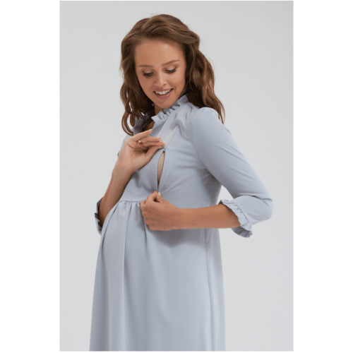 Платье для беременных и кормящих Dianora Серый 2189 1567