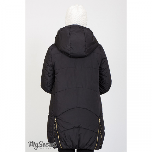 Зимняя куртка для беременных Юла Мама Jena Черный OW-46.091