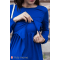 Платье для беременных и кормящих Юла Мама Ilonga Синий DR-30.031