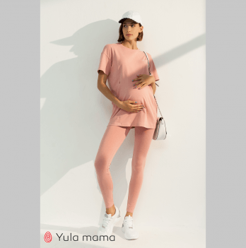Костюм для беременных и кормящих Юла Мама Shannon Розовый ST-31.021