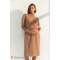 Платье для беременных и кормящих Юла Мама Maisie Бежевый DR-31.101