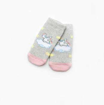 Детские носки Модный карапуз Серый 0-12 мес 101-00055-0